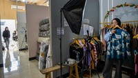 Hingga 31 Juli 2025, pemerintah mencatat penerimaan dari sektor usaha ekonomi digital sebesar Rp40,02 triliun. Foto: ANTARA FOTO/Raisan Al Farisi
