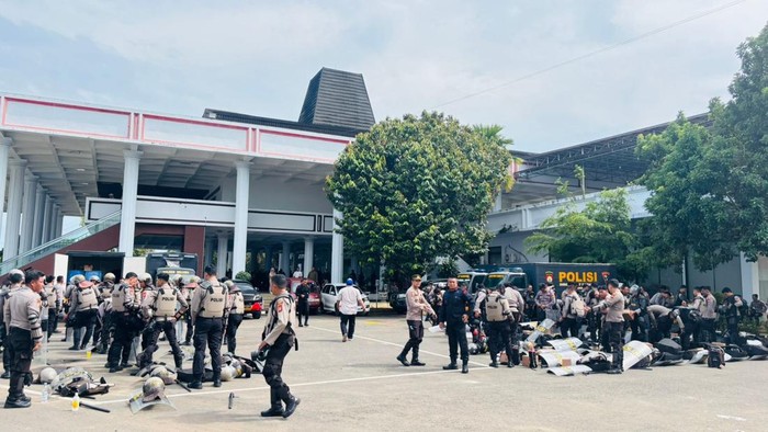 Pengamanan di gedung DPRD Bengkulu