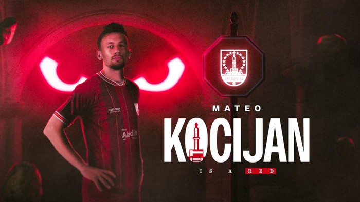 Persis Solo memperkenalkan rekrutan teranyarnya, Mateo Kociijan.