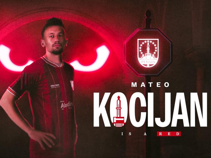 Persis Solo memperkenalkan rekrutan teranyarnya, Mateo Kociijan.