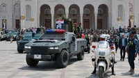 Jabatan perdana menteri Houthi biasanya diberikan ke tokoh selatan. Setelah Rahawi tewas, posisinya sementara diisi Mohammed Ahmed Miftah. REUTERS/Khaled Abdullah