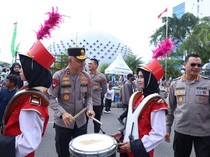 Momen Kapolda Babel Hadiri Karnaval Kemerdekaan di Pangkalpinang