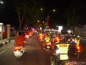 TNI-Polri Gelar Patroli Skala Besar di Bangkalan