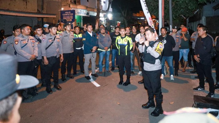 Polres Jombang menggelar patroli gabungan