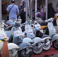 Jakarta Berubah Retro, Scooter East Day Out Kumpulin Scooterist Se-Indonesia