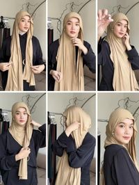 cara pakai tudung top hijab