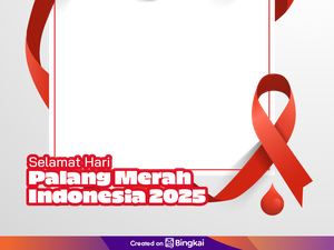 12 Twibbon Hari PMI 2025 Terbaru dan Siap Pakai, Yuk Ramaikan di Medsos!