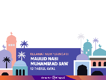 10 Twibbon Maulid Nabi 2025 Gratis Desainnya Menarik dan Islami, Share Yuk!