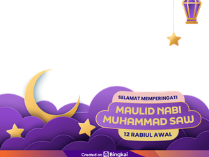 10 Twibbon Maulid Nabi 2025, Yuk Pasang di Sosial Media