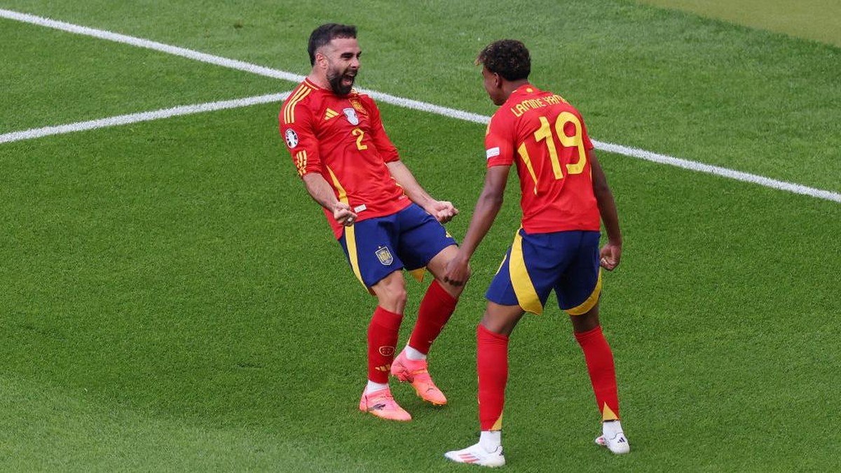 Dani Carvajal, Lamine Yamal Dani Carvajal, Lamine Yamal