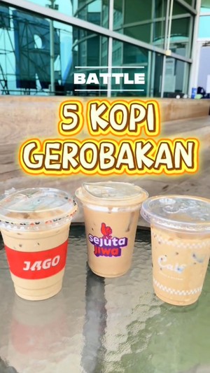 Video: Review Battle 5 Es Kopi Susu Gerobakan Harga Rp 8 Ribu-15 Ribu