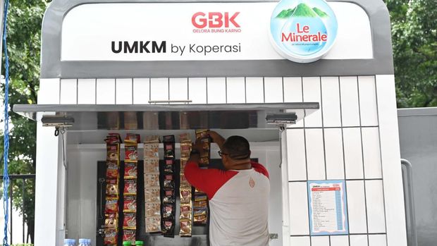 Gerobak UMKM Le Minerale