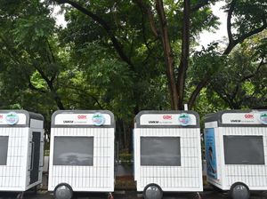 Dukung UMKM, Le Minerale Sediakan Gerobak Usaha bagi Pedagang GBK