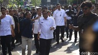 Kunjungan ini dilakukan menyusul viralnya kabar sejumlah penyewa yang meninggalkan lokasi akibat lonjakan harga sewa yang dianggap memberatkan.