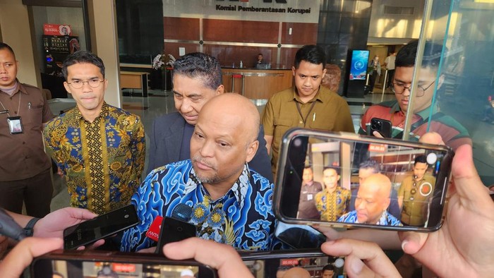 Ilham Habibie penuhi panggilan KPK (Adrial/detikcom)