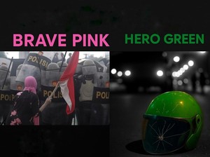 Ini 2 Sosok Inspirasi di Balik Tren Brave Pink Hero Green yang Lagi Viral