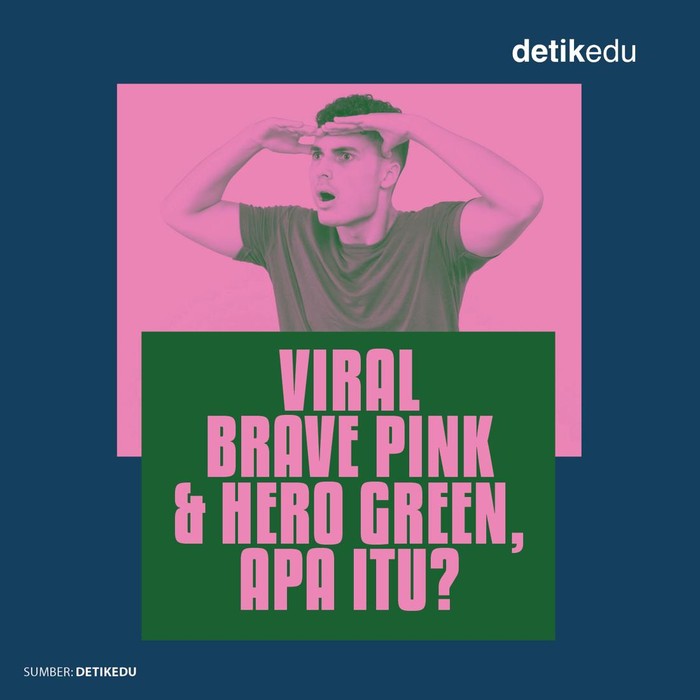 Infog brave pink hero green