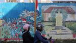 Kawasan Cagar Budaya Depok Makin Hidup dengan Mural Baru