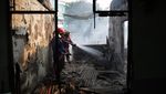 Puluhan Rumah Dinas Polisi di Serpong Terbakar, Diduga Akibat Korsleting