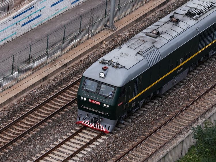 Foto: Kereta Api yang Membawa Kim Jong Un ke China
