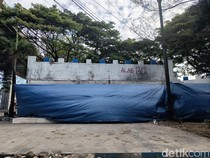 Kerugian Akibat 2 Pos Polantas Dibakar Saat Demo di Makassar Rp 525 Juta