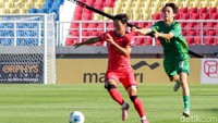 Menjelang akhir babak pertama, tepatnya di masa injury time, Park Seungho sukses menggandakan keunggulan menjadi 2-0. Skor ini bertahan hingga turun minum.
