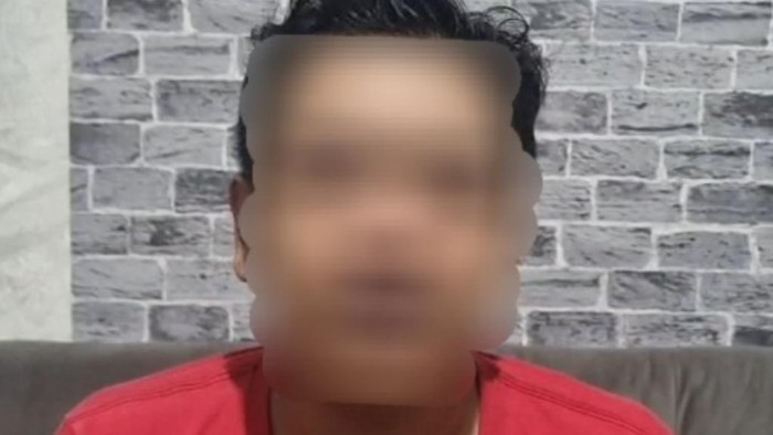 MA, alumni SMP 6 Kota Pasuruan yang menyampaikan pesan provokatif sediakan bensin untuk demo DPRD. Polisi mengamankan pria ini.