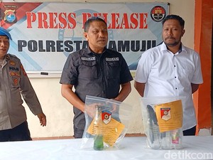 Video 2 Mahasiswa Bawa Bom Molotov saat Demo di DPRD Sulbar Ditahan