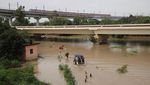 New Delhi Dilanda Banjir, Sungai Yamuna Meluap Imbas Hujan Monsun