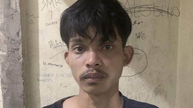 Pelaku kerusuhan demo di DPRD Palopo, Fangki (25).