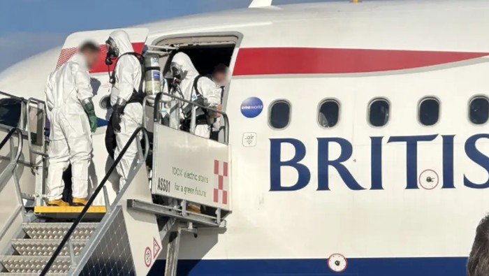 Penumpang British Airways sakit saat terbang