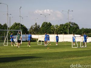 Muncul Wajah Baru di Latihan Persib Hari Ini