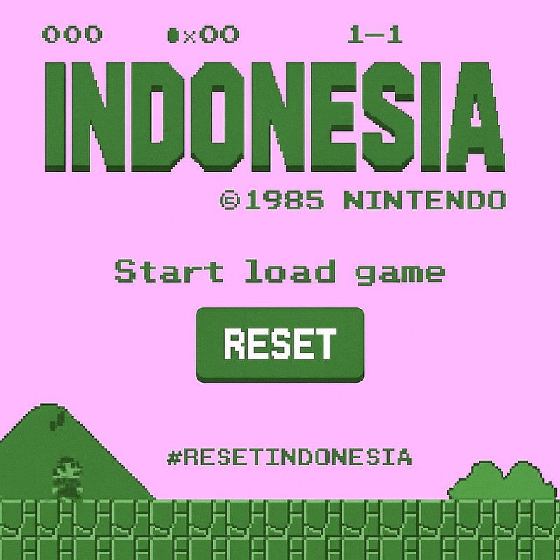 Poster Kreatif Brave Pink