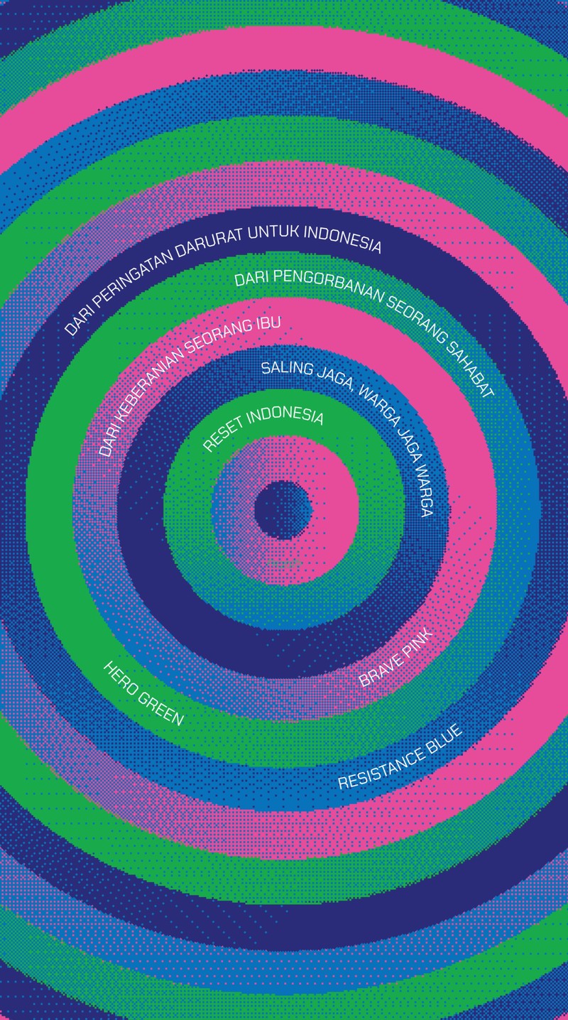 Poster Kreatif Brave Pink