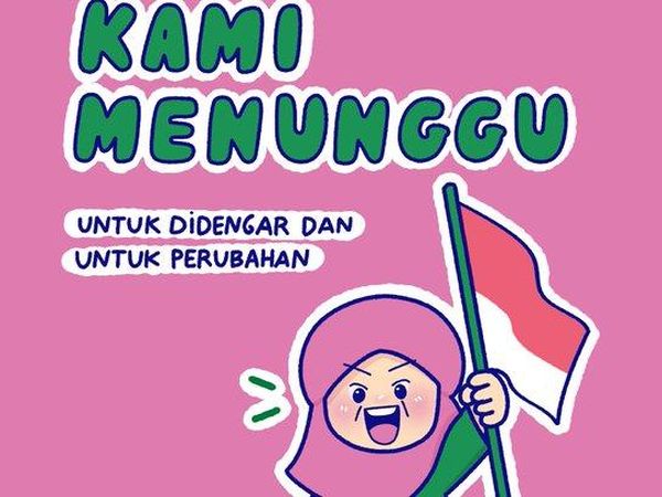 Keren! Poster Kreatif Gerakan Brave Pink hingga Warga Jaga Warga