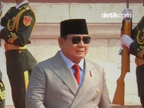 Prabowo hadiri undangan Presiden China Xi Jinping.