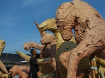 Rangka Panjang Mulud Dijual Warga Serang, Hasilnya untuk Kas Masjid