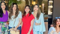 Teman-teman main sinetron barengan di tahun 90-an. Bahagia banget mengenang masa kebersamaan.. Can’t wait To see you Again Gals! Diah,Diana,Cut Keke & Sarah. Love you All honey honey! ungkap pesinetron yang lekat dengan karakter Si Manis Jembatan Ancol itu. Foto: Instagram @dps_diahpermatasari
