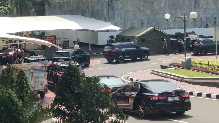 Situasi di DPR mulai ramai pasca demo ricuh beberapa hari lalu