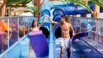 Dengan tonase kotor 248.663, Star of the Seas berbagi gelar kapal pesiar terbesar di dunia dengan kapal saudaranya, Icon of the Seas. Ada berbagai teknologi mutakhir dibenamkan. Foto: Royal Carribean