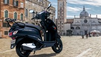 Suzuki Address 125 terbaru juga melakukan revisi di bagian mesin dengan sistem starter baru yang lebih senyap dan camshaft yang dioptimalkan untuk meningkatkan torsi di kecepatan rendah hingga menengah. Sayangnya, mereka tak mengungkap detail spesifikasi, seperti tenaga atau kecepatan yang bisa dihasilkan kendaraan. Foto: Doc. Suzuki Japan