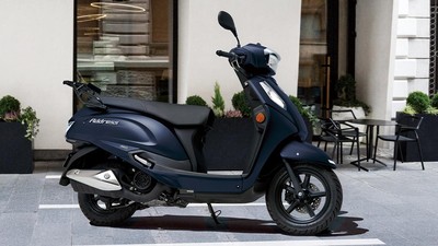 Tampang Skutik Retro Baru Suzuki yang Konsumsi BBM-nya 53,4 Km/L
