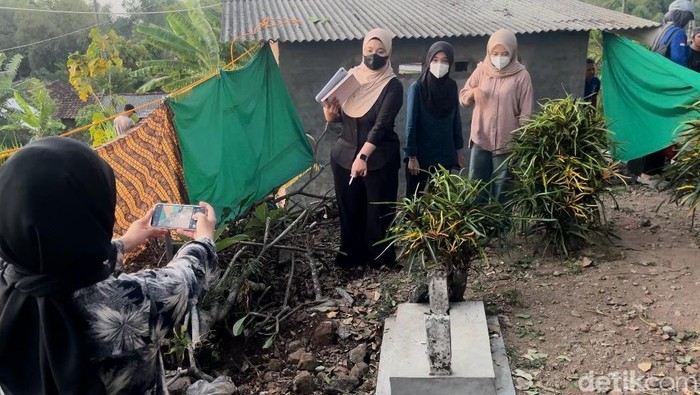 Tempat janin yang dikubur di Mojokerto