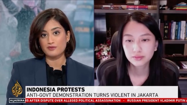 Lahir pada 10 November 1994, Abigail dikenal sebagai salah satu aktivis muda. Namanya mulai menarik perhatian publik setelah terlihat menjadi narasumber untuk media Al Jazeera English. Foto: Instagram/@abigailimuria