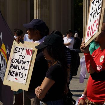 Aksi Berlin Bergerak oleh Diaspora Indonesia di Jerman