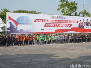 Apel Kebangsaan dan Doa Bersama Tegaskan Komitmen Jogo Lamongan