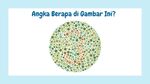 Seberapa Tajam Matamu? Uji dengan Tes Buta Warna Ini