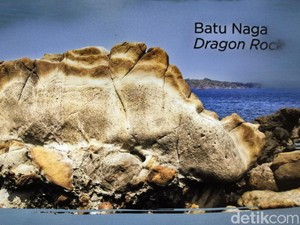 Ada Punggung Naga Menyembul di Perairan Ciletuh Sukabumi