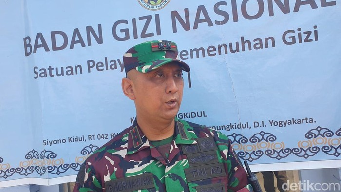Dandim 0730/Gunungkidul, Letkol Inf Roni Hermawan saat memberikan keterangan, Kamis (4/9/2025).