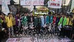 Demo di DPR, BEM SI Kirim Karangan Bunga Turut Berdukacita